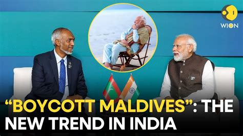 India Maldives Conflict Escalates Maldives Suspends 3 Ministers For