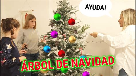 Montando Nuestro Rbol De Navidad En Familia Para La Llegada De Pap