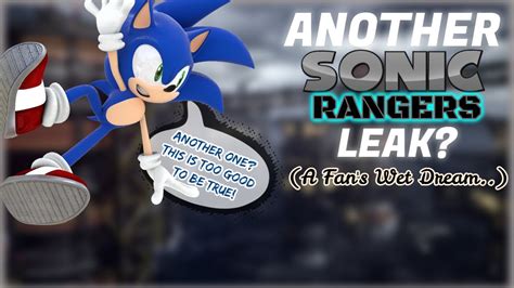 Another Sonic Rangers Leak A Fan S Wet Dream Youtube