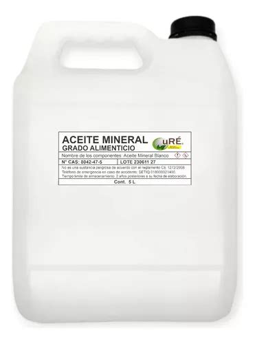 Aceite Mineral 85 Nf Vaselina Liquida Usp 4 Litros Envío gratis