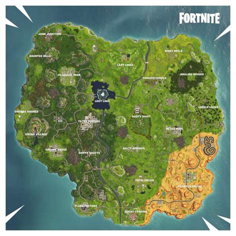 Fortnite Season Map Areas Secret Bunker Floating Island Corn Hot Sex