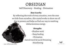 21 Obsidian meaning ideas | crystal healing stones, obsidian, crystals ...