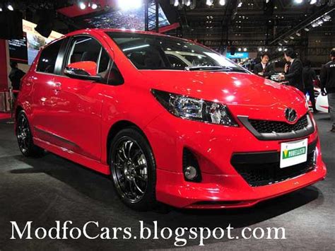 Custom And Modified Red Vitz | Modfo Cars - Get Latest Updates on Cars ...