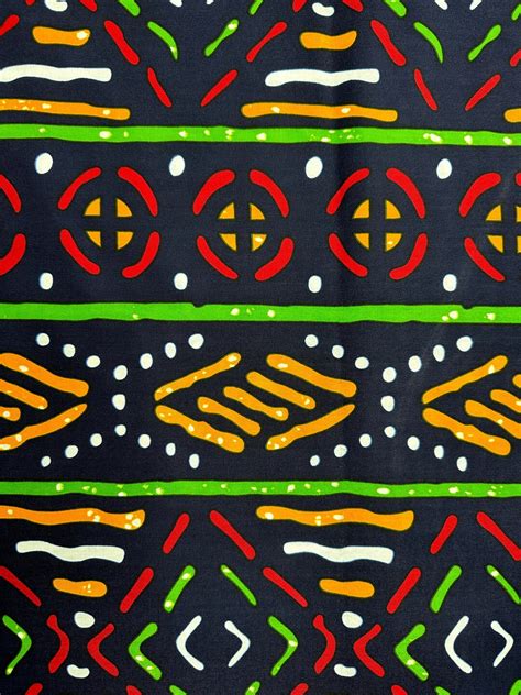 African Fabric By The Yard Ankara Fabric Wax Fabric African Fabric