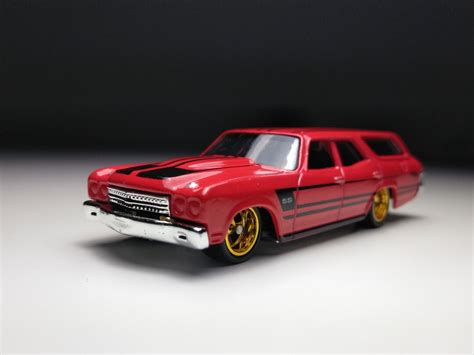 Chevelle Ss Wagon Hot Wheels Custom Real Rubber Tires Etsy