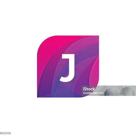 Abstract Creative Web Icon J Sign Letter Stock Illustration Download