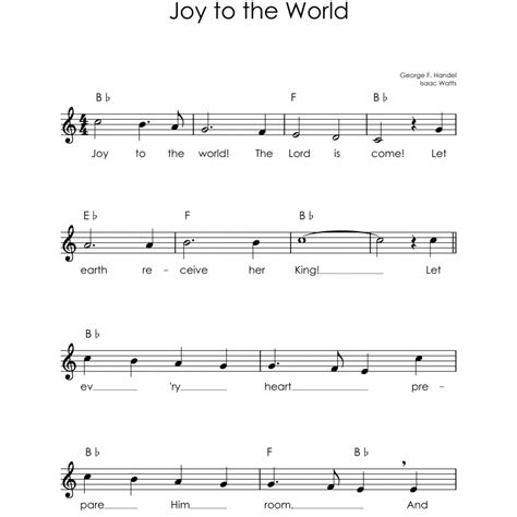 Christmas Trumpet Easy Sheet Music For Beginners