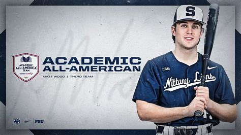 Wood Named Cosida Academic All American Penn State Official