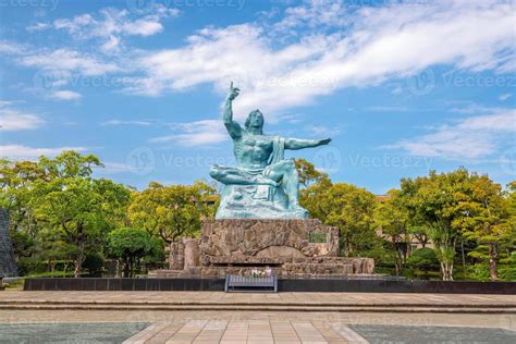 Peace Statue in Nagasaki Peace Park in Japan 3178664 Stock Photo at ...