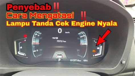 Penyebab Dan Cara Mengatasi Lampu Tanda Cek Engine Menyala Pajero Sport