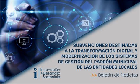 Subvenciones destinadas a la transformación digital y modernización de