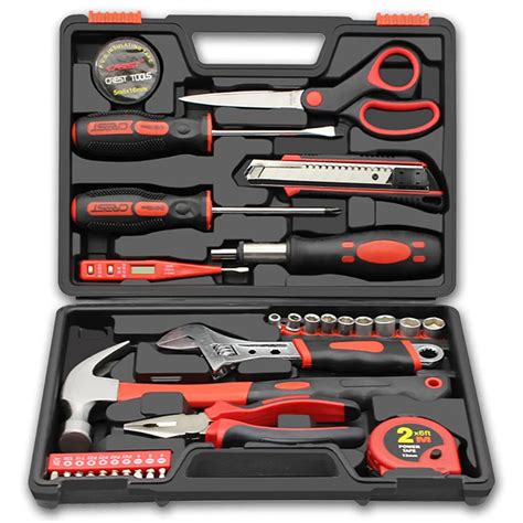 Hause Tools Kunststoff Reparatur Toolbox Steckschlüssel Schraubendreher