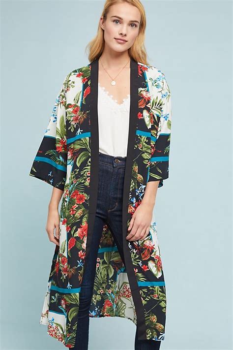 Fantastic Flora Duster Kimono Anthropologie Kimono Fashion Kimono Top