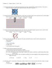 Ch Part Key Docx Chemistry C Chapter Part Clas Key