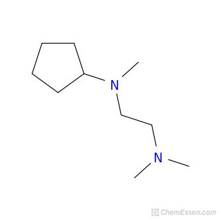 N Dimethylamino Ethyl N Methylcyclopentanamine Structure