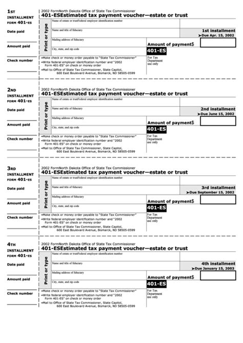 2024 Form 1040 Es Payment Voucher