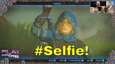 How To Take A Selfie In Breath Of The Wild Nintendo Switch Wii U Youtube