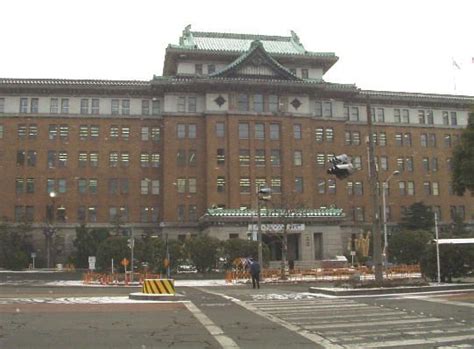 Japanese Imperial Crown Style Aichi Pref Head Office By Nishimura