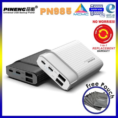 Pineng Pn Mah Mini Powerbank Input Ouput Lithium