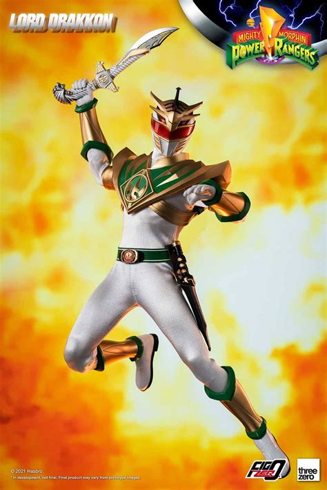 Threezero Mighty Morphin Power Rangers Lord Drakkon 1 6 Action Figure