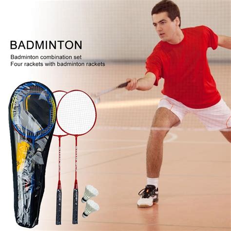 Stks Set Professionele Badminton Rackets Set Fa Grandado