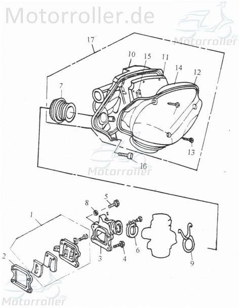Adly Dichtung Luftfilterkasten Minarelli Stehend Ccm Takt