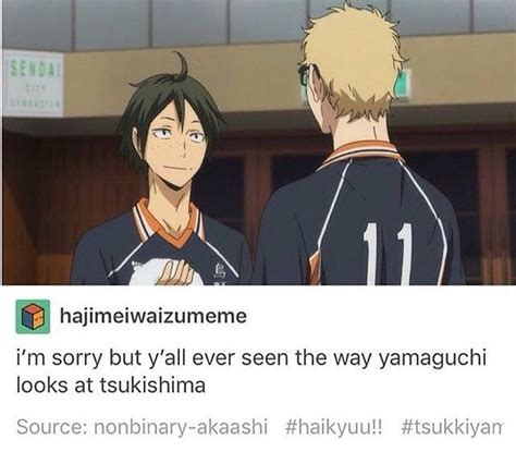 Haikyuu Tsukishima And Yamaguchi At First Glance For A Normal