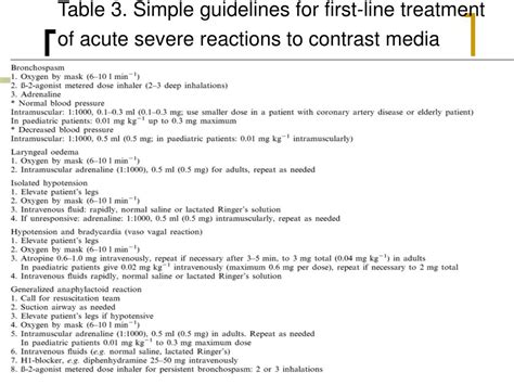 PPT - Adverse Reactions to Contrast Media PowerPoint Presentation, free ...