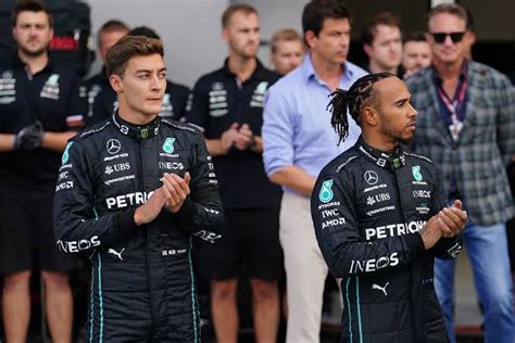 Mercedes Issue Frank Lewis Hamilton Apology After George Russell Comes