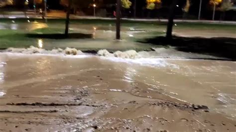 Rotura de tubería en Villa de Prado en Valladolid YouTube