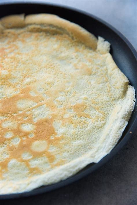 Classic French Crepes Basic Crepes The Flavor Bender