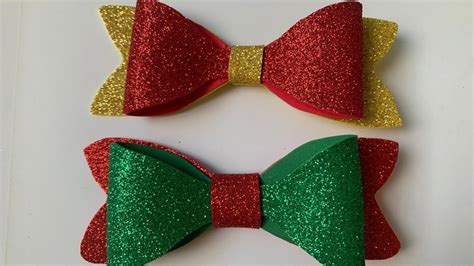 Como Hacer Lazos De Foamy F Cil Y R Pido Diy Bows Youtube