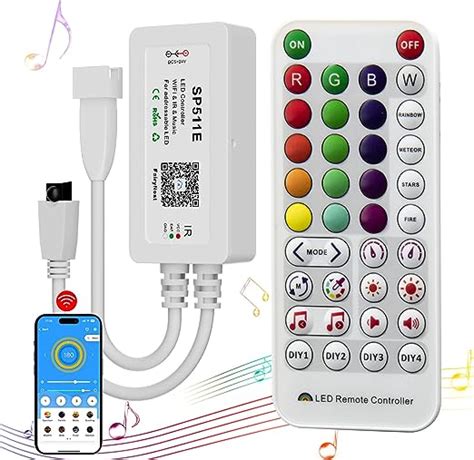 Amazon.com: PAUTIX WiFi Music Pixel LED Smart Controller SP511E,for ...