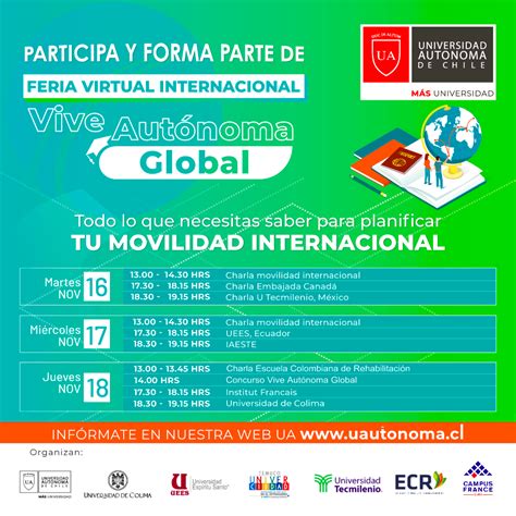 “vive Autónoma Global” La Primera Feria Virtual Internacional Ua