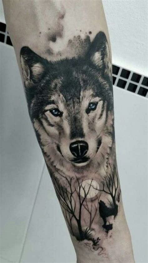 Pin de Jorge em Salvamentos rápidos Lobo tatuagem Estúdio de