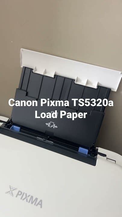 Canon Pixma Ts5320a Loading Paper Tray Youtube