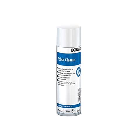 Ecolab Stainless Steel Polish Cleans And Restores Surfaces 500ml 500ml