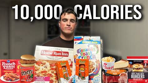 10 000 Calorie Challenge Epic Cheat Day Youtube