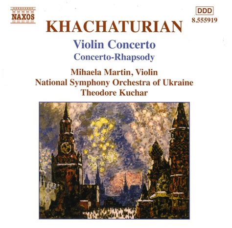 Cmd Khachaturian A Violin Concertos Cd