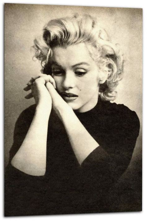 Marilyn Monroe Vintage Old Hollywood Canvas Art Print Or Poster