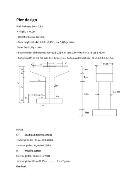 Pier Design | PDF | Applied And Interdisciplinary Physics | Mechanics