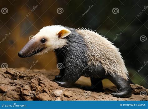 Dwarf Anteater in Natural Habitat, Rare Protected Animal Stock ...