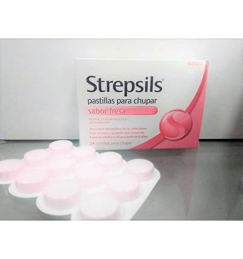 Strepsils Pastillas Para Chupar Sabor Fresa Farmacia Del Pilar