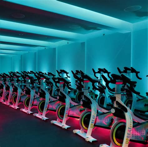 Indoor Cycling Studio Lighting Cycling Studio Gym Design Indoor Cycling