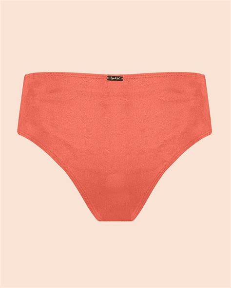Calcinha De Biqu Ni Hot Pants Rosa Escuro Suede Gua De Sal