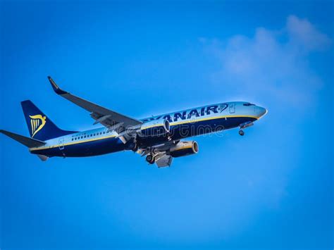 Ryanair Plane Landing Editorial Photography Image Of Aircraft 66500627