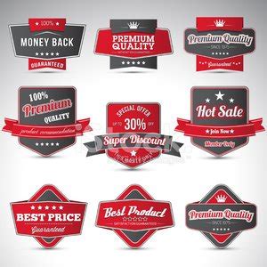 Set Of Business Labels Stock Vector | Royalty-Free | FreeImages