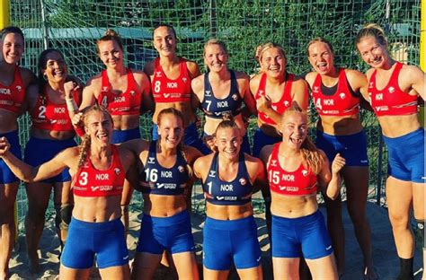 Women S Beach Handball Players Fined For Not Wearing Bikini Bottoms