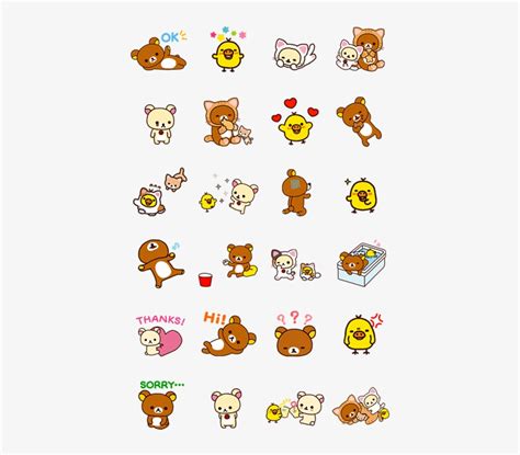 ผลการค้นหารูปภาพสำหรับ Rilakkuma Stickers Kawaii Stickers, - Rilakkuma ...