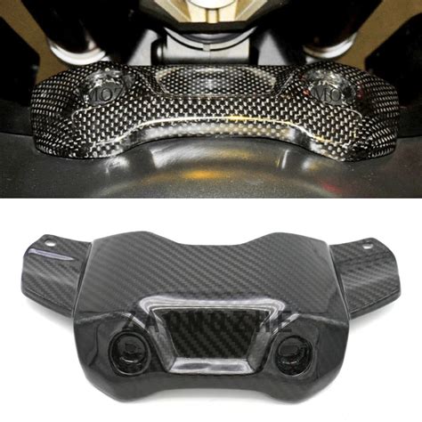 Motorcycle Accessories Carbon Fiber Front Tank Cover Protector For